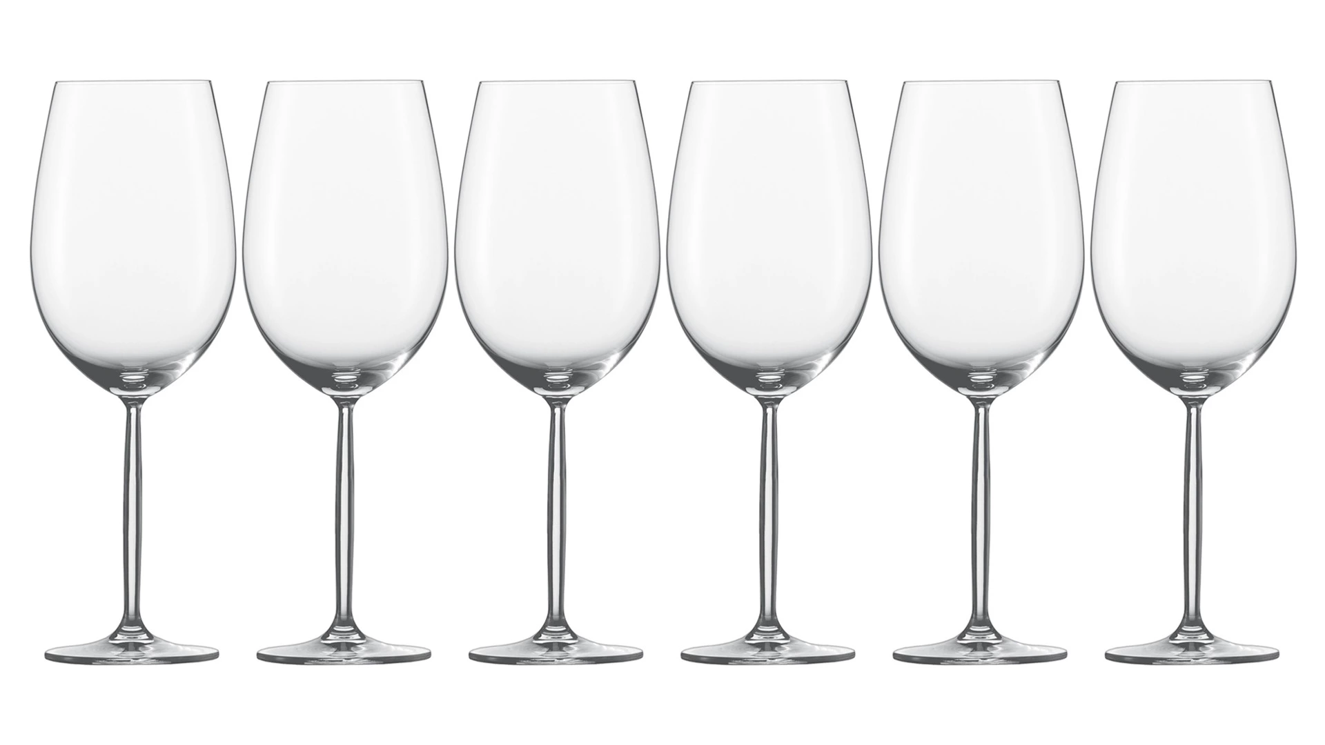Набор бокалов для красного вина Zwiesel Glas Дива Бордо 800 мл, 6 шт