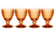 Набор бокалов для белого вина Villeroy & Boch 4 шт, стекло хрустальное, оранжевый