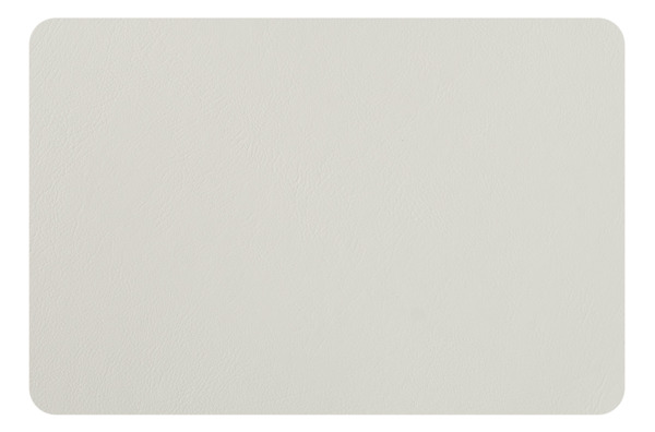 Плейсмат прямоугольный ADJ 45х30 см, кожа натуральная, белый - Sale