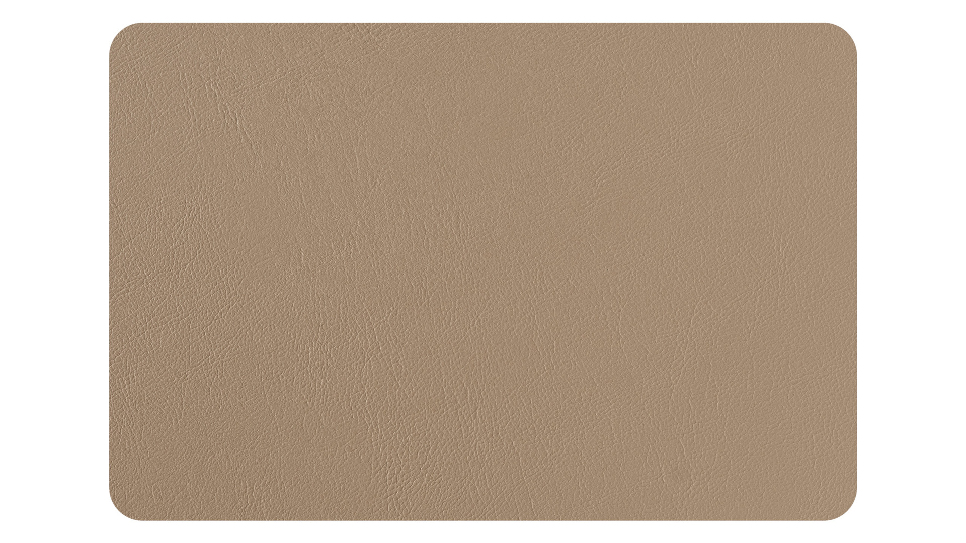 Плейсмат прямоугольный ADJ двусторонний 45х30 см, кожа натуральная, капучино - Sale