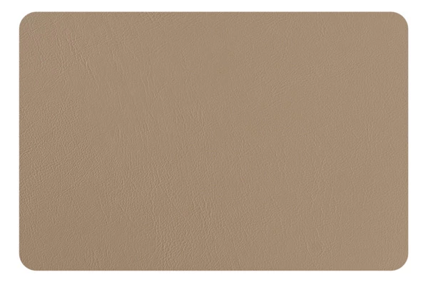 Плейсмат прямоугольный ADJ двусторонний 45х30 см, кожа натуральная, капучино - Sale