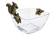 Чаша для орехов Кольчугинский мельхиор Белка17,5х12,5 см с чернением, латунь