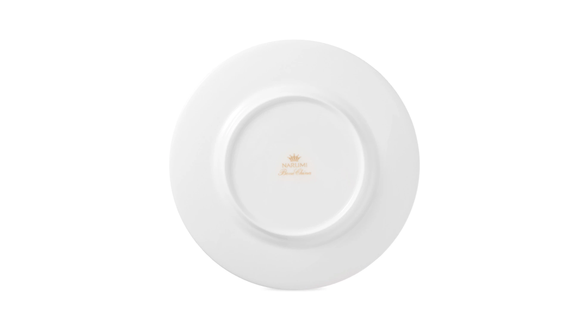 Тарелка пирожковая Narumi Золотая пыль 16 см, фарфор костяной