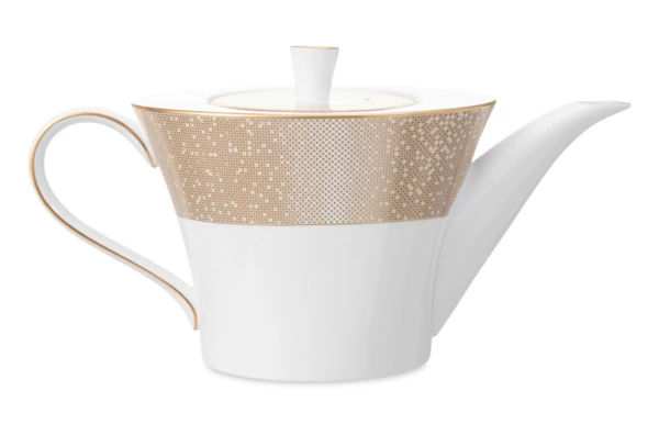 Чайник Narumi Золотая пыль 950 мл, фарфор костяной