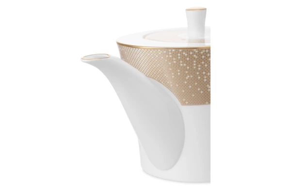 Чайник Narumi Золотая пыль 950 мл, фарфор костяной