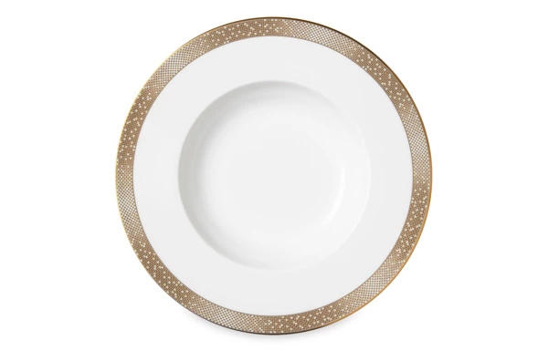 Сервиз столовый Narumi Золотая пыль на 6 персон 20 предметов, фарфор костяной