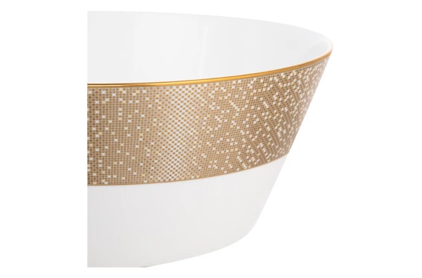 Сервиз столовый Narumi Золотая пыль на 6 персон 20 предметов, фарфор костяной