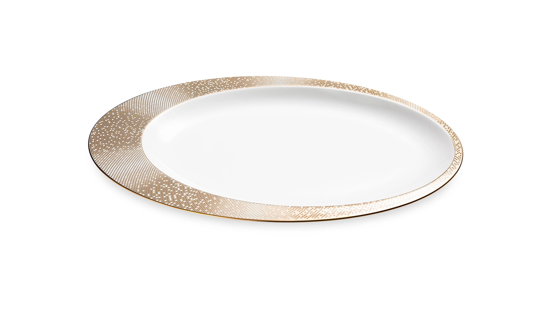 Сервиз столовый Narumi Золотая пыль на 6 персон 20 предметов, фарфор костяной