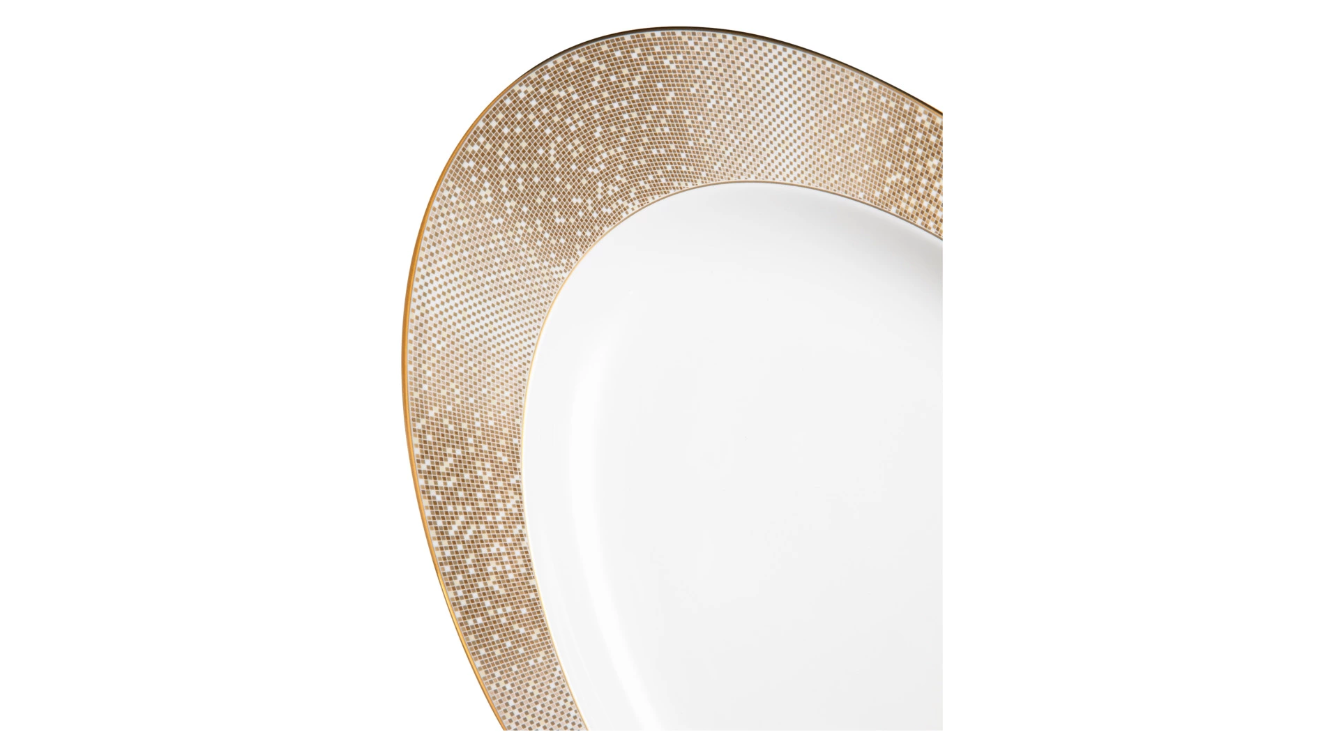 Сервиз столовый Narumi Золотая пыль на 6 персон 20 предметов, фарфор костяной