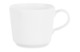 Чашка чайная с блюдцем Narumi 220 мл, фарфор костяной, белая матовая