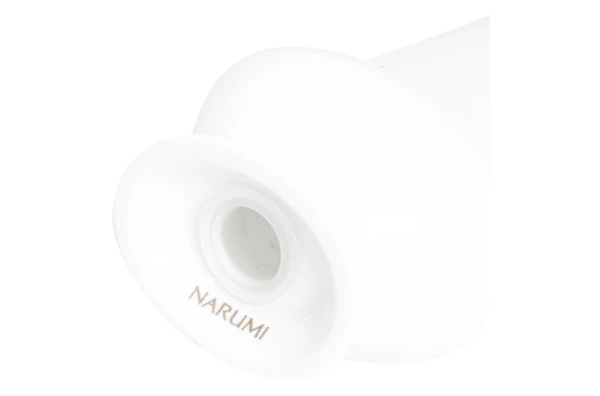 Солонка Narumi Белый декор 9 см, фарфор костяной