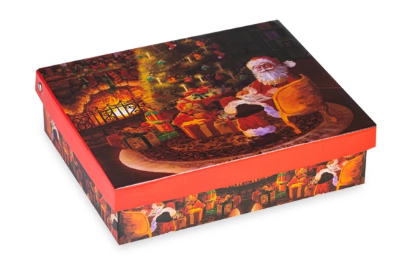 Набор чашек кофейных с блюдцами Lamart Noel Сюрприз Подарки Санты, фарфор,  6 шт, п/к