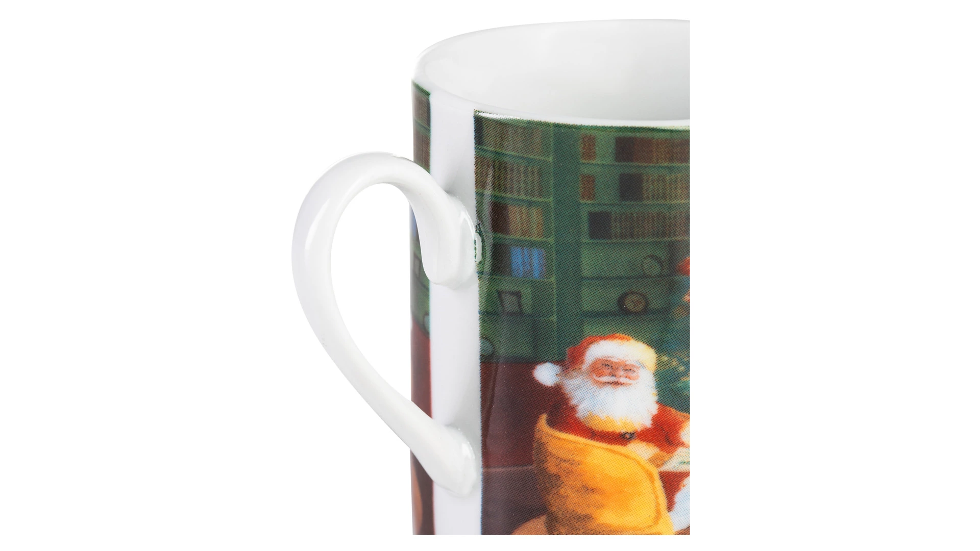 Набор чашек кофейных с блюдцами Lamart Noel Сюрприз Подарки Санты, фарфор,  6 шт, п/к