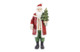 Фигурка новогодняя Lamart Noel Санта с елочкой 21,5 см, полирезин