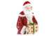 Фигурка новогодняя Lamart Noel Санта с подарками 25,5 см, полирезин
