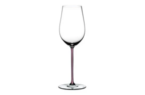 Бокал для белого вина Riedel Fatto a Mano Riesling/Zinfandel 409 мл, лиловая ножка, ручная работа