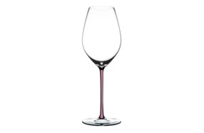 Бокал для шампанского Riedel Fatto a Mano Champagne 459мл, лиловая ножка, ручная работа, хрусталь