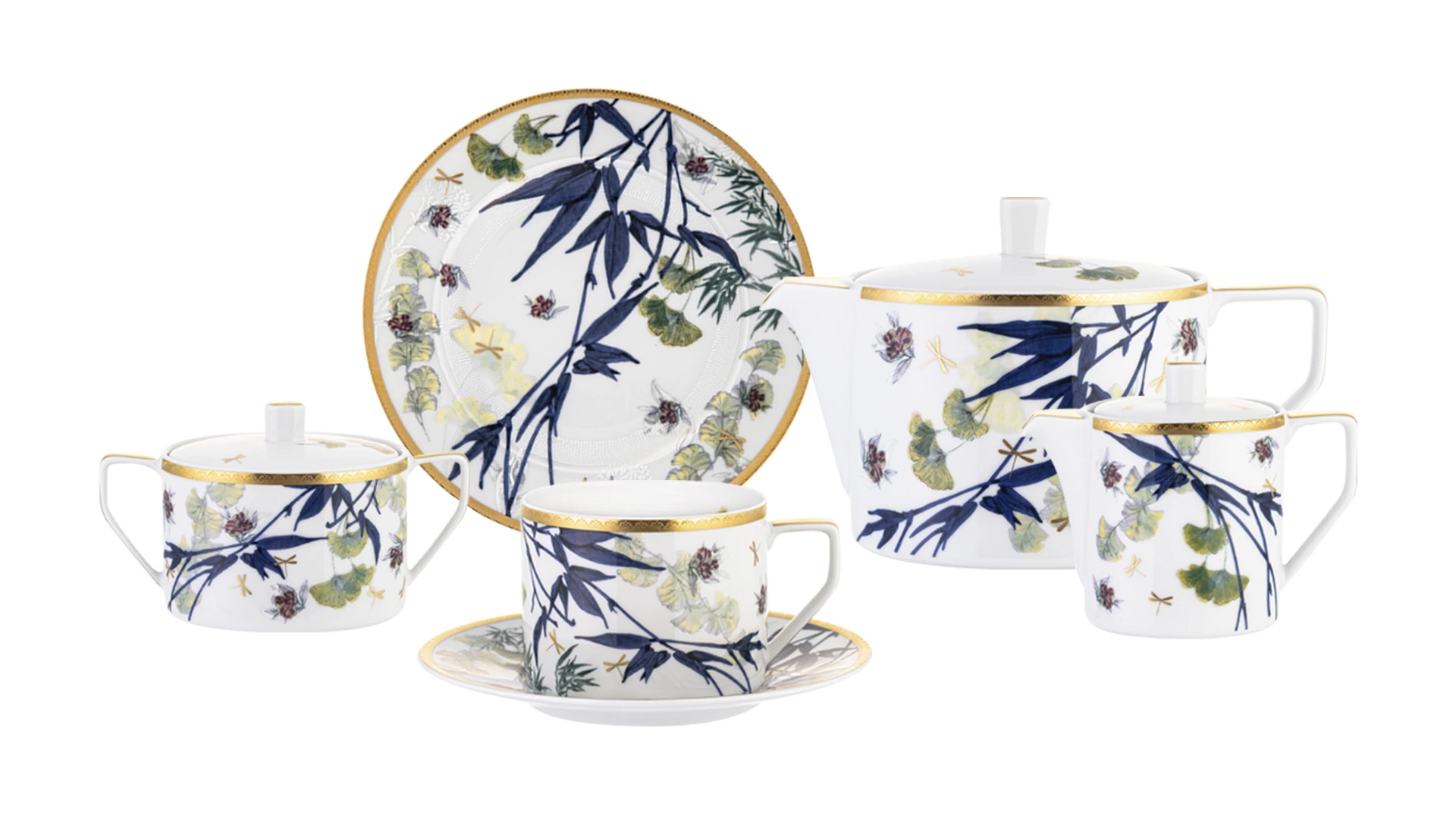 Сервиз чайный Rosenthal Турандот на 6 персон 21 предмет, фарфор