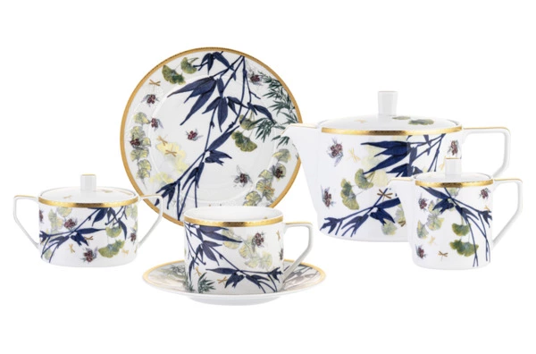 Сервиз чайный Rosenthal Турандот на 6 персон 21 предмет, фарфор