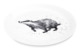 Набор тарелок закусочных Royal Worcester Забавная фауна Барсук, еж, лиса, сова 21 см,  4 шт