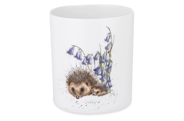 Подставка для столовых приборов Royal Worcester Забавная фауна Ежики 13х15 см, форфор костяной