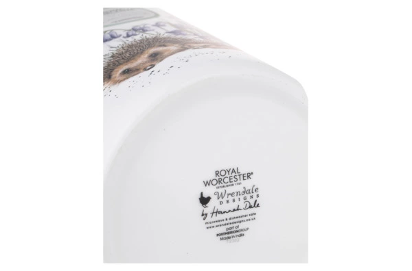 Подставка для столовых приборов Royal Worcester Забавная фауна Ежики 13х15 см, форфор костяной