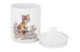 Банка для хранения с крышкой Royal Worcester Забавная фауна Лиса 14х10 см, фарфор костяной