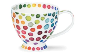 Кружка Dunoon Конфетти Скай 450 мл, фарфор костяной