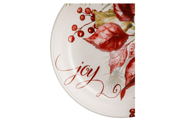 Тарелка суповая Certified Int. Зимняя радость 23 см, керамика