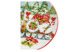 Тарелка закусочная Certified Int. Рождественские гномы на санях 22 см, керамика