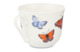 Чашка для завтрака с блюдцем Roy Kirkham Сад бабочек 450 мл, фарфор костяной