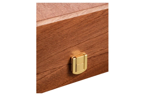 Икорница с ложкой Bronza-magazin Осетровая 60 мл с посеребрением, латунь, п/к