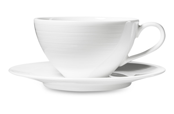 Сервиз чайный Narumi Воздушный белый на 4 персоны 10 предметов, фарфор костяной