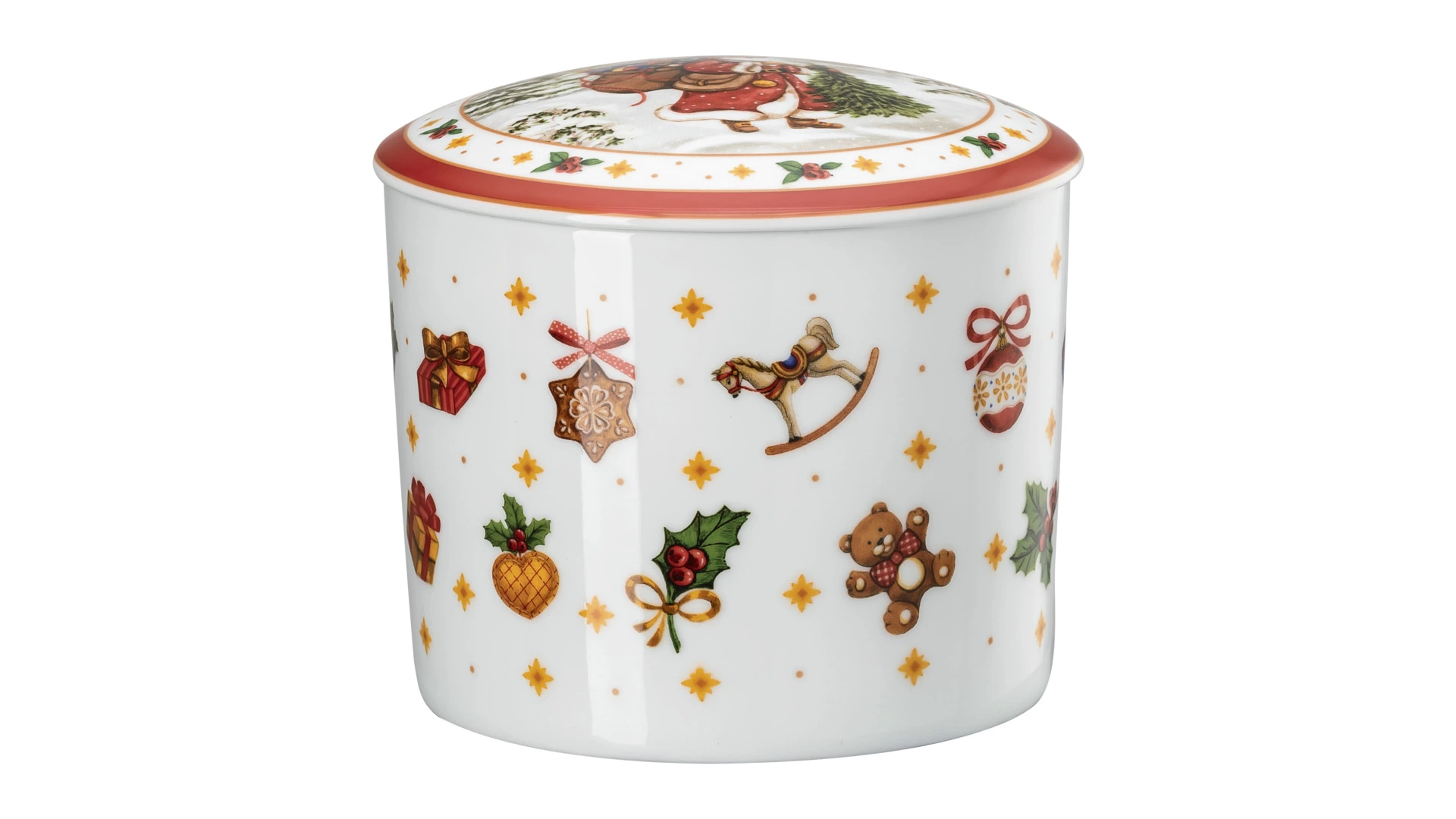 Банка для печенья Hutschenreuther Зимняя пора 13х10 см, фарфор