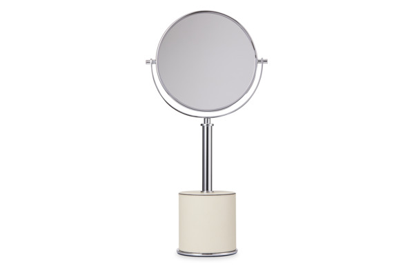 Зеркало для макияжа GioBagnara Позитано 21,5х11 см, h44 см, слоновая кость