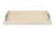 Поднос прямоугольный с ручками GioBagnara Виктор 44х54 см, слоновая кость