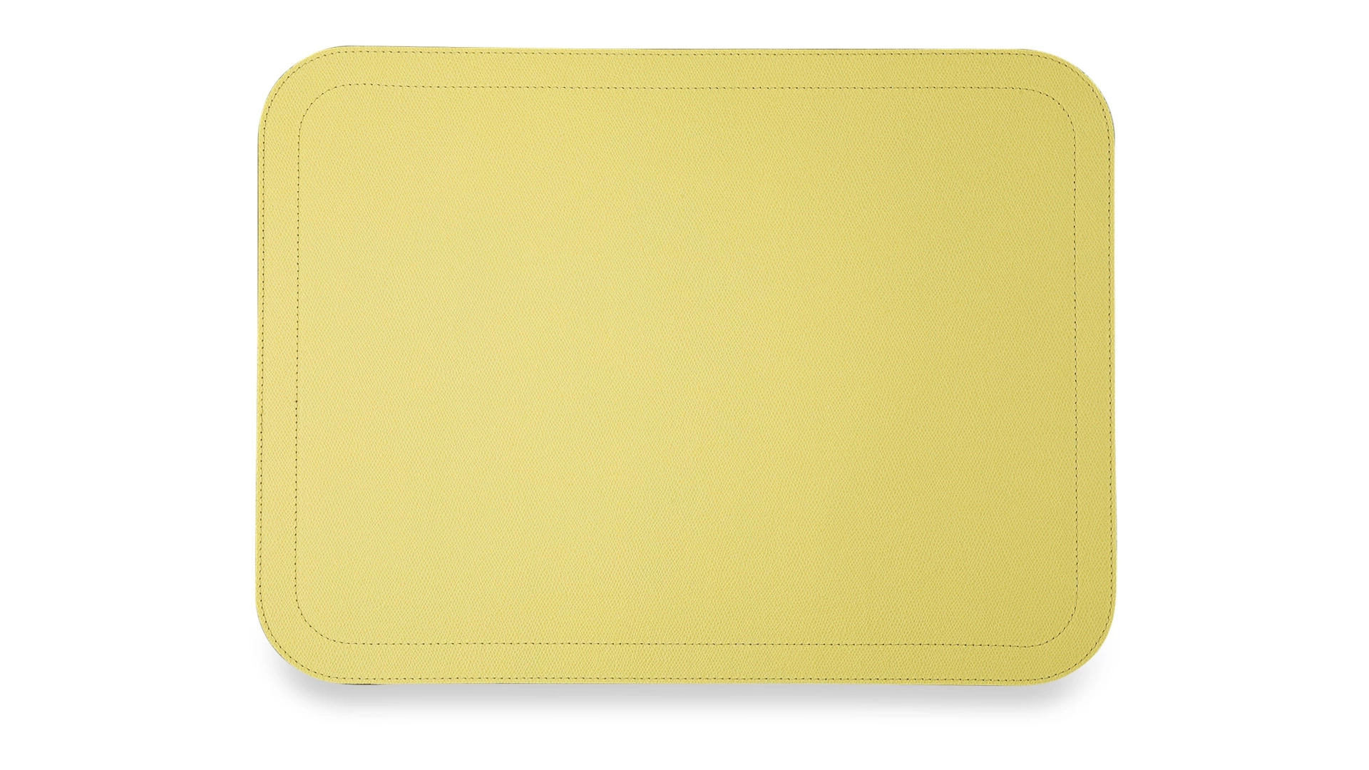 Салфетка подстановочная с закругленными углами GioBagnara Ванни 46х34 см, 2 строчки, лимонная