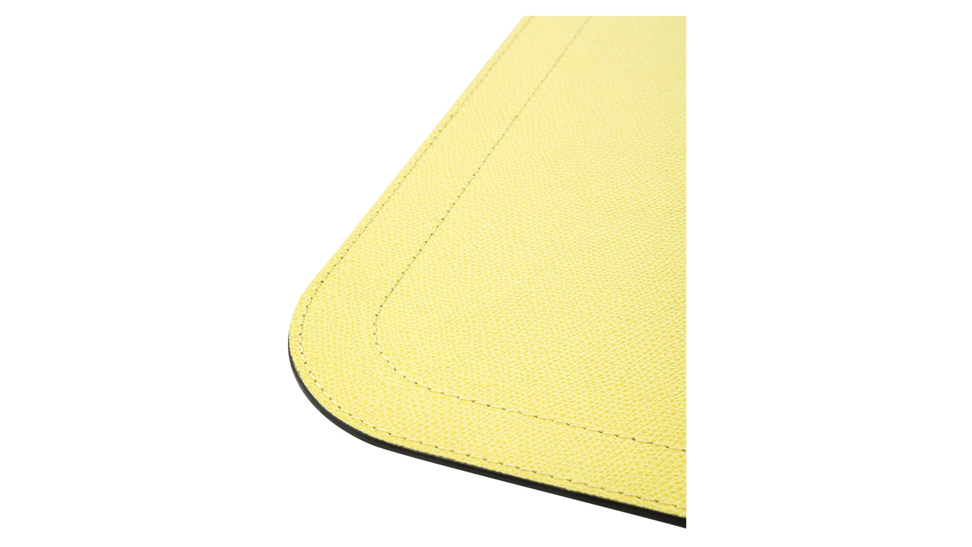 Салфетка подстановочная с закругленными углами GioBagnara Ванни 46х34 см, 2 строчки, лимонная