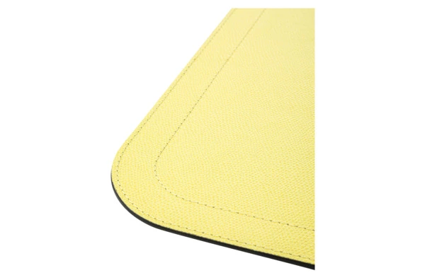 Салфетка подстановочная с закругленными углами GioBagnara Ванни 46х34 см, 2 строчки, лимонная