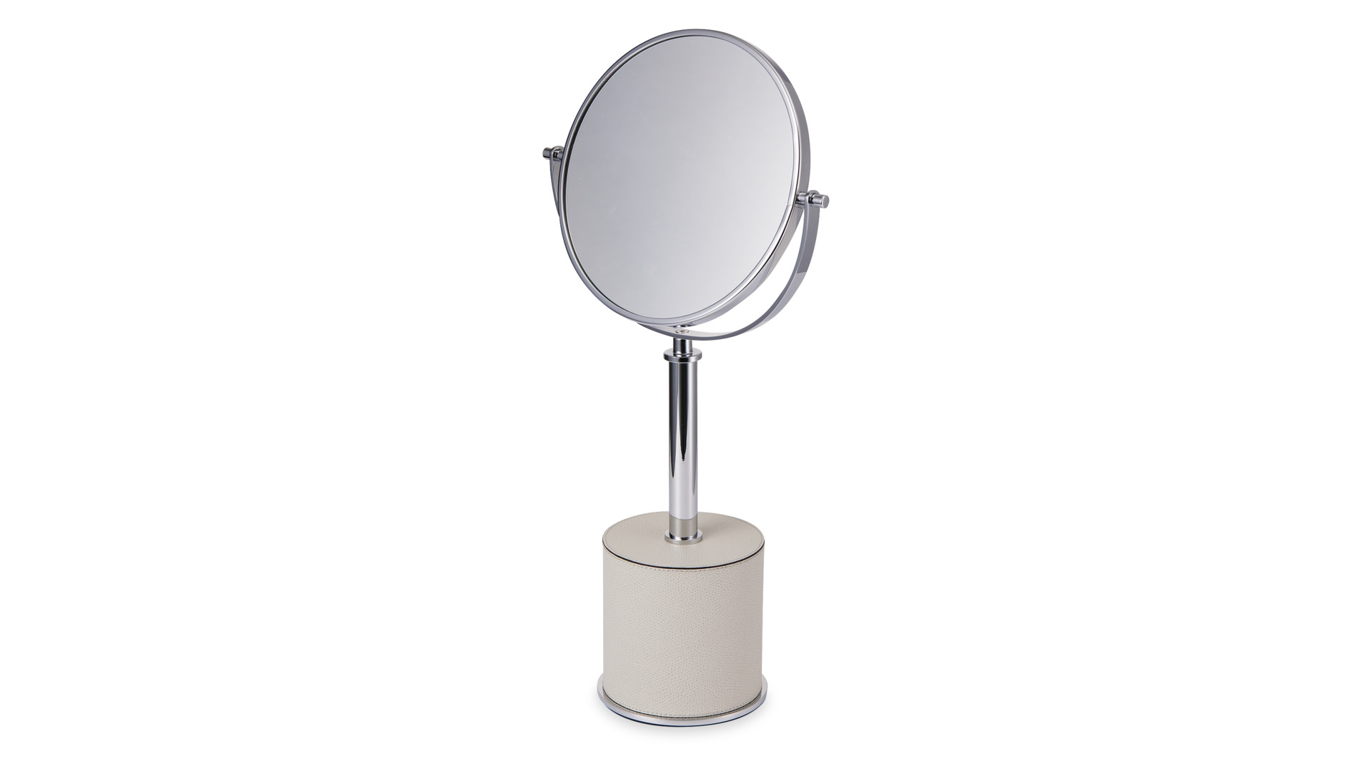 Зеркало для макияжа GioBagnara Позитано 21,5х11 см, h44 см, светло-серое