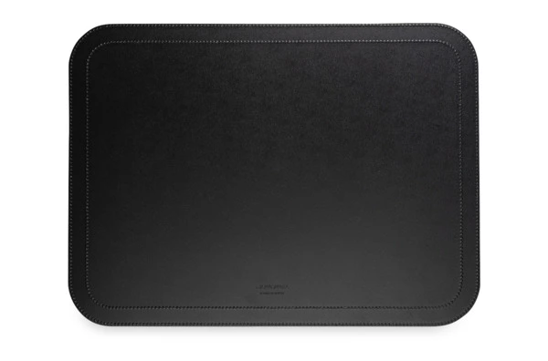 Набор салфеток подстановочных с закругленными углами GioBagnara Ванни 46х34 см, серо-коричневый