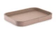 Поднос прямоугольный GioBagnara Поло 27,5х20,5 см, серо-коричневый