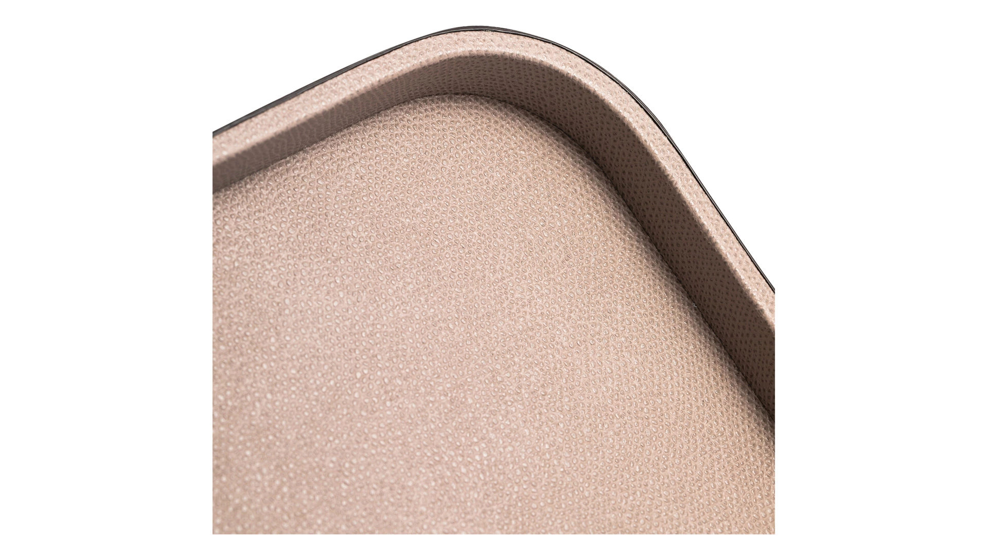 Поднос прямоугольный GioBagnara Поло 27,5х20,5 см, серо-коричневый