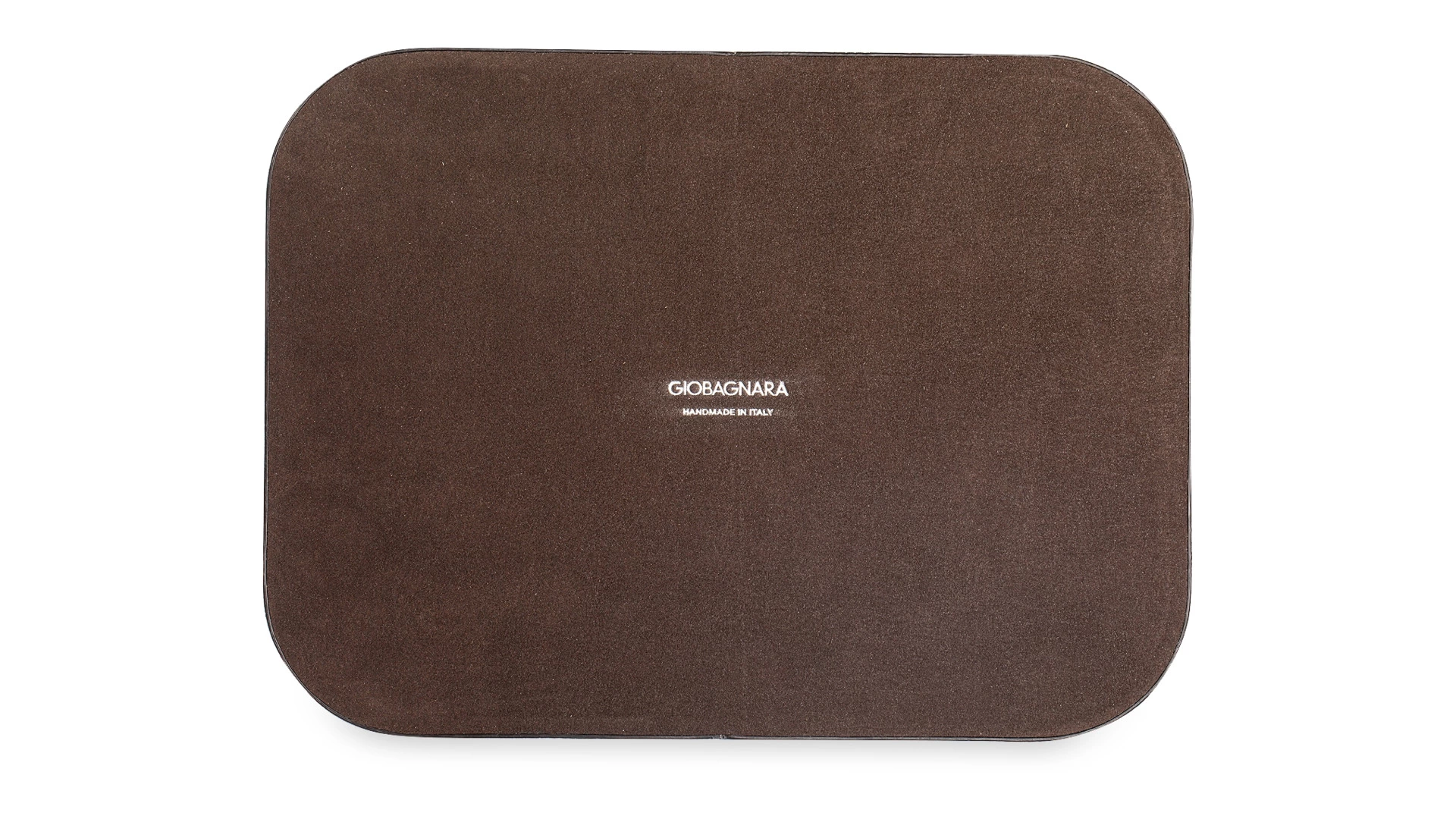 Поднос прямоугольный GioBagnara Поло 27,5х20,5 см, серо-коричневый
