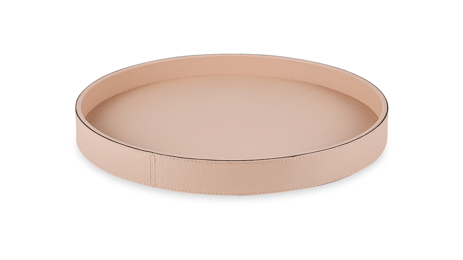 Поднос круглый GioBagnara Поло 37,5 см, светло-розовый