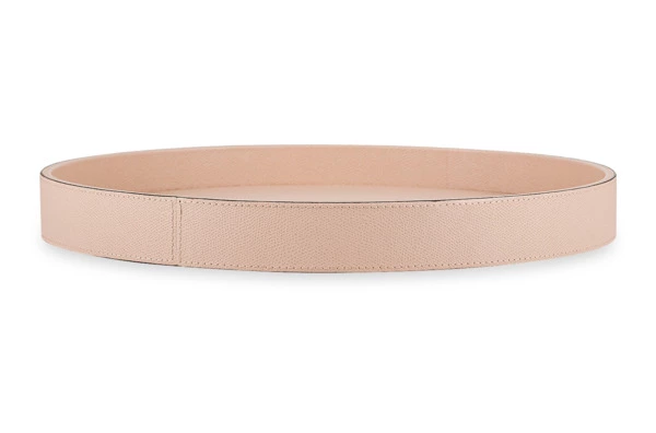 Поднос круглый GioBagnara Поло 37,5 см, светло-розовый