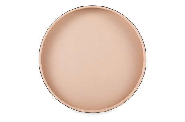 Поднос круглый GioBagnara Поло 37,5 см, светло-розовый