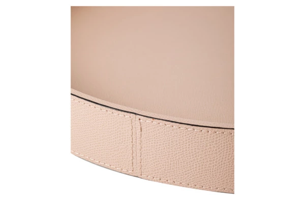 Поднос круглый GioBagnara Поло 37,5 см, светло-розовый