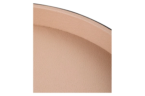 Поднос круглый GioBagnara Поло 37,5 см, светло-розовый