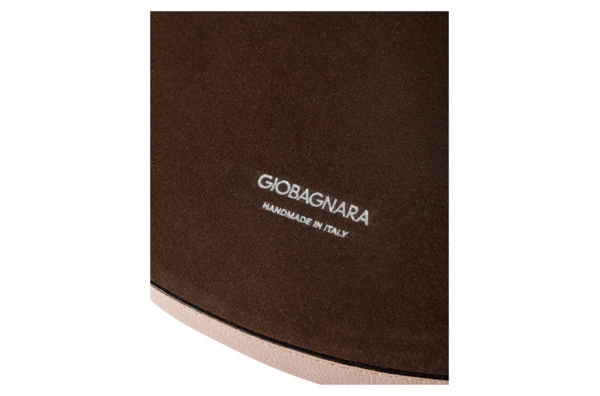 Поднос круглый GioBagnara Поло 37,5 см, светло-розовый